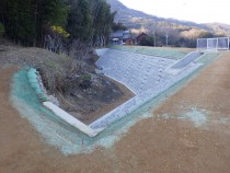 県営満濃地区遠森1号池改修工事（発注者:香川県）