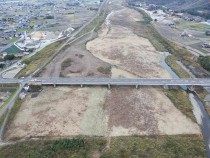 令和5-6年度土器川河床整正外工事（発注者:国土交通省）