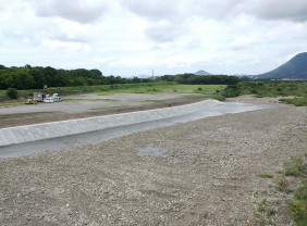 令和6-7年度土器川垂水護岸工事（発注者:国土交通省）